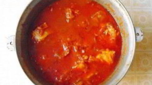 хек в томатном соусе