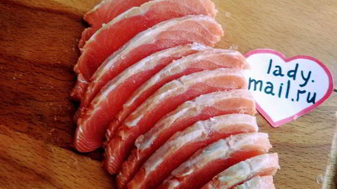 красная рыба быстрого засола