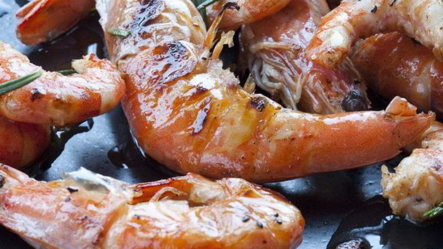 Рецепт креветки на гриле