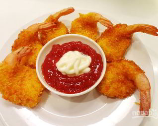 Креветки очищенные жареные