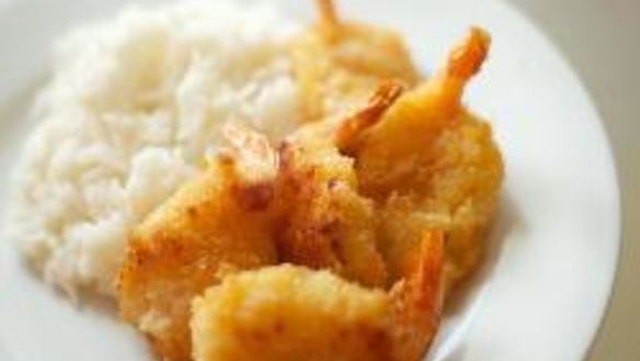 Рецепт Креветки, жаренные во фритюре