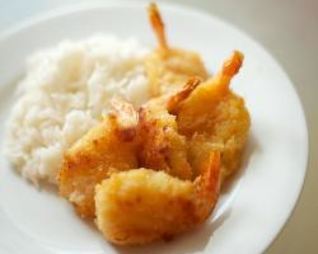 Креветки, жаренные во фритюре