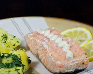 Лосось в духовке