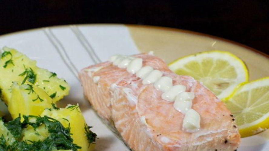 Рецепт лосось в духовке