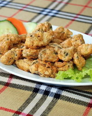 Мидии в кляре