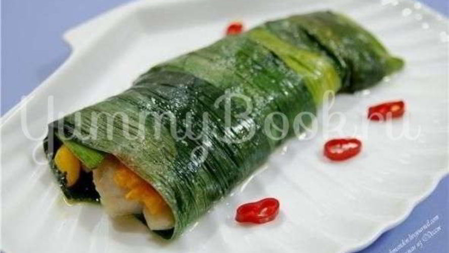 Рецепт минтай с порей