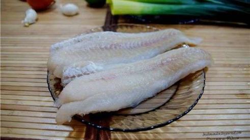 минтай с порей