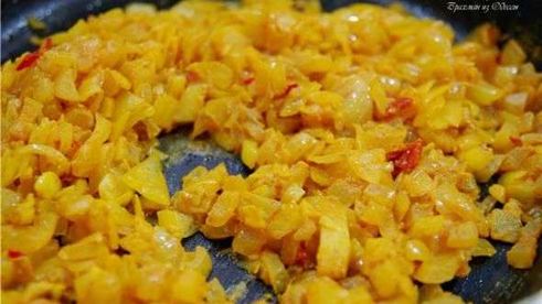 минтай с порей