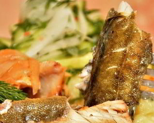 Навага жареная