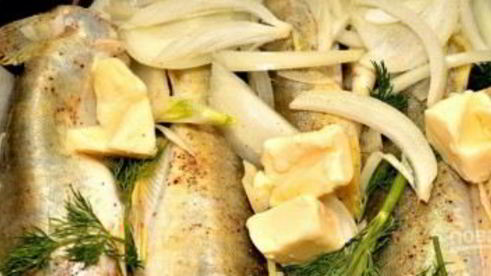 навага жареная