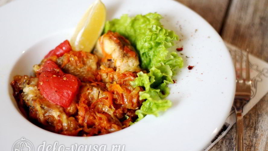 Рецепт рыба под маринадом