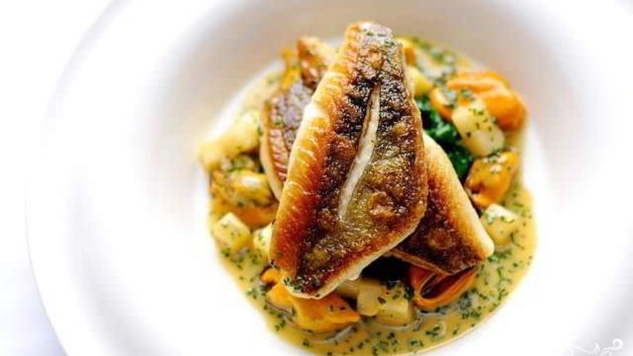 Рецепт рыба с яблоками