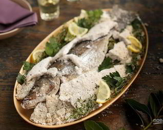 Рыба в соли