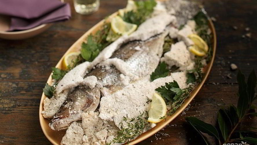 Рецепт рыба в соли