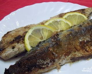 Рыба, запеченная на костре