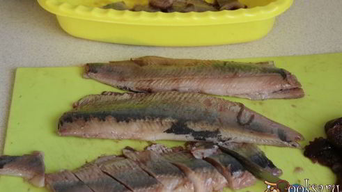 сельдь с луком в горчично-масляной заправке