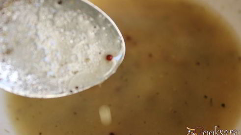 сельдь с луком в горчично-масляной заправке