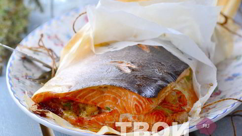 семга в духовке