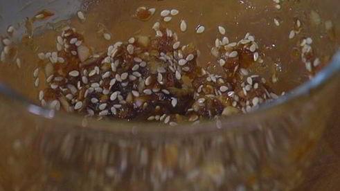 семга, запеченная с имбирем