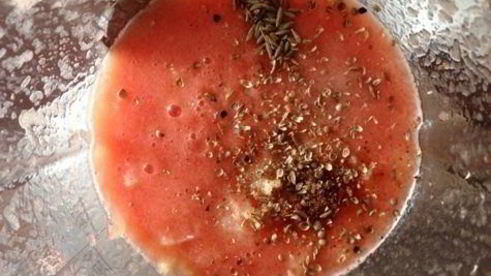 скумбрия под томатно-апельсиновым соусом