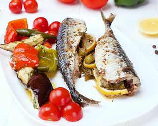 Скумбрия с лимоном