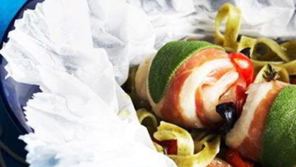 Рецепт Судак на пару по-средиземноморски