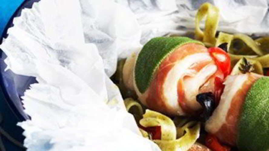 Рецепт судак на пару по-средиземноморски