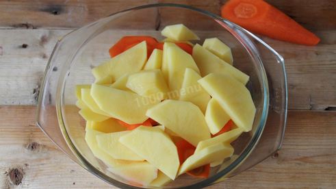 судак с картошкой в духовке