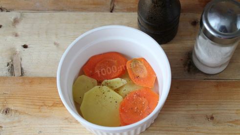 судак с картошкой в духовке