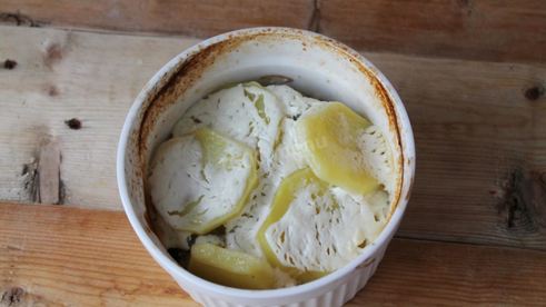 судак с картошкой в духовке