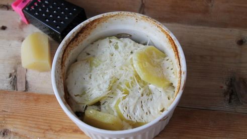 судак с картошкой в духовке