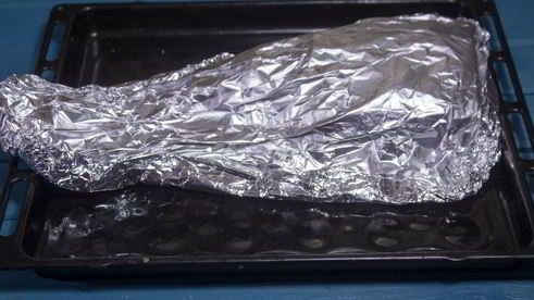 толстолобик в фольге запеченный