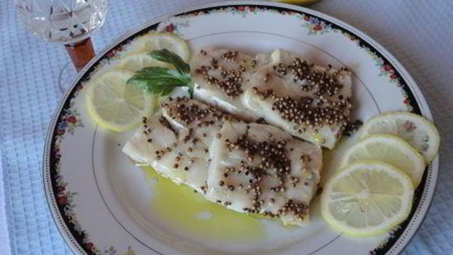 Рецепт треска с кориандром