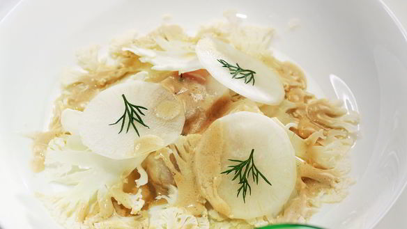 Рецепт Треска с цветной капустой