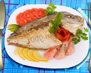 Вомер запеченный в духовке