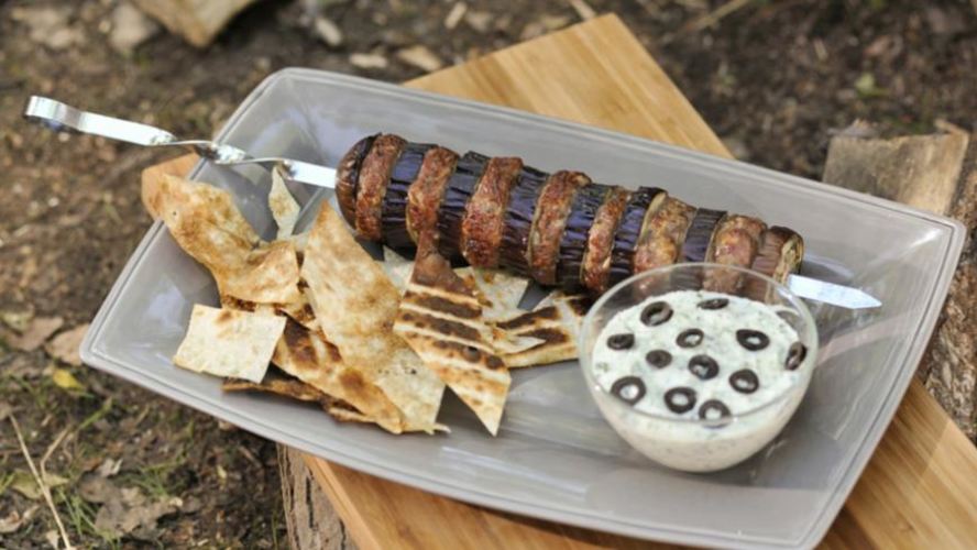 Рецепт баклажан-шашлык