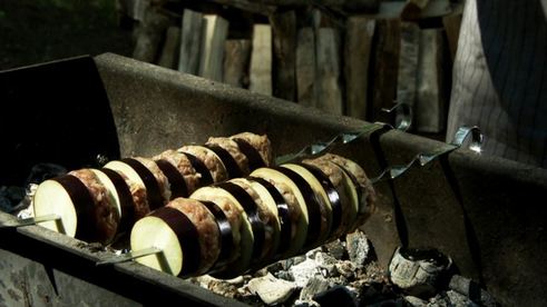 баклажан-шашлык