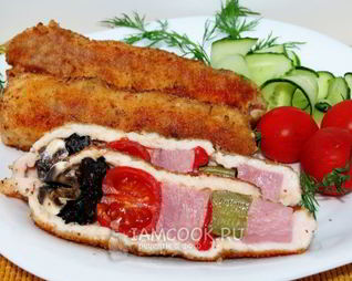 Фаршированный шашлычок