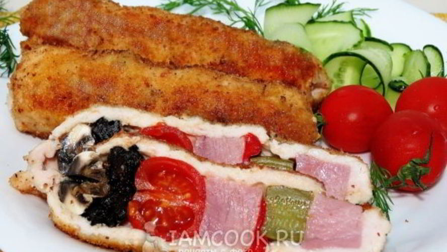 Рецепт фаршированный шашлычок