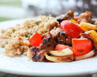 Классический шашлык из свинины с уксусом