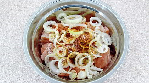 куриный шашлык в банке