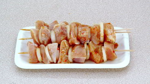 куриный шашлык в банке