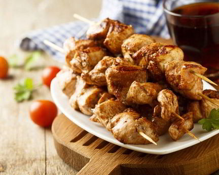 Куриный шашлык в духовке