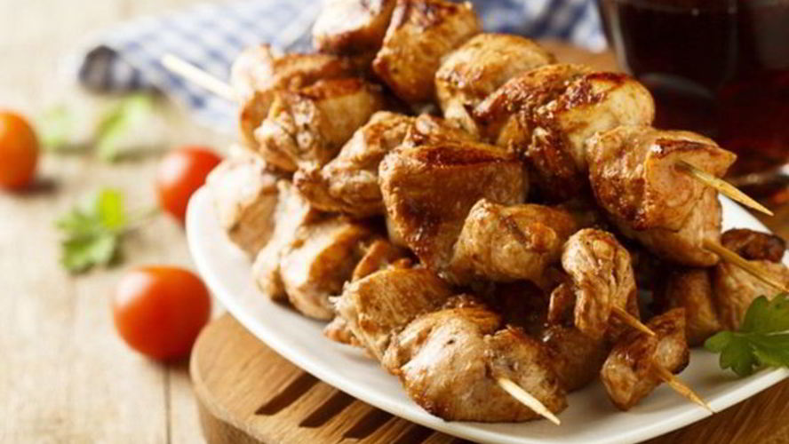 Рецепт куриный шашлык в духовке