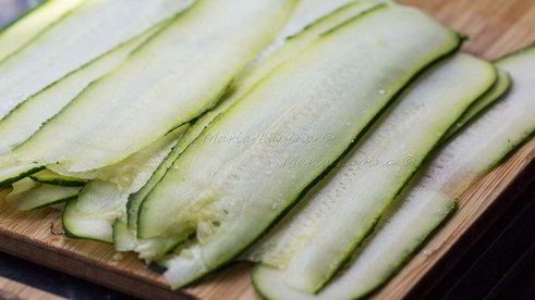 лимонно-горчичные куриные шашлычки с рулетиками из цукини