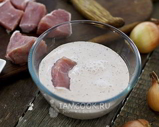 Маринад для шашлыка из свинины