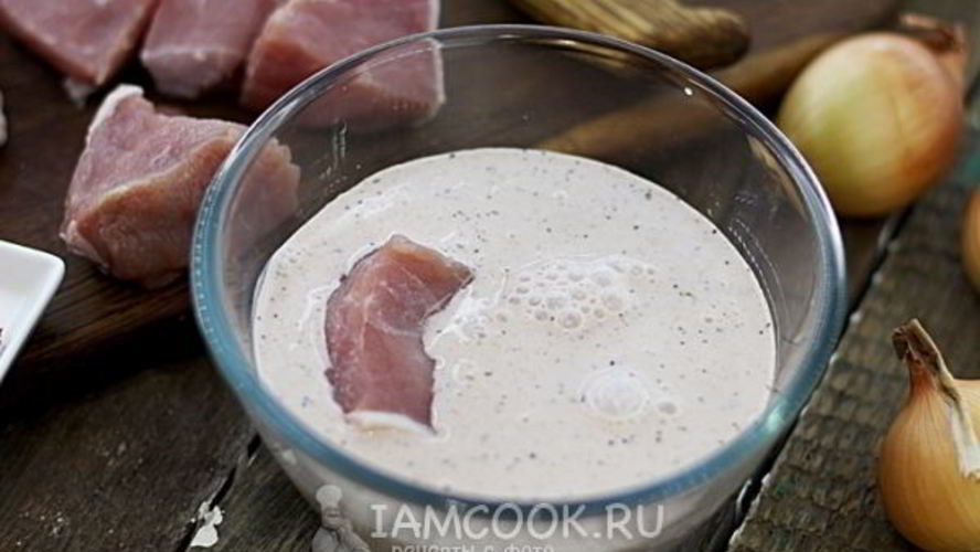 Рецепт маринад для шашлыка из свинины