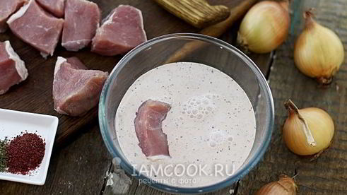 маринад для шашлыка из свинины