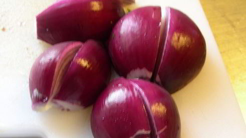 шашлычки из креветок с овощами и грибами