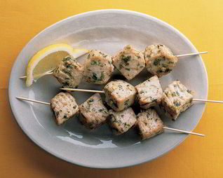 Шашлычки из тунца